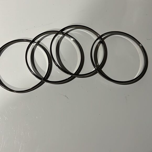 3 for $15 Black Metal Bracelet Set of 4 - Picture 8 of 10